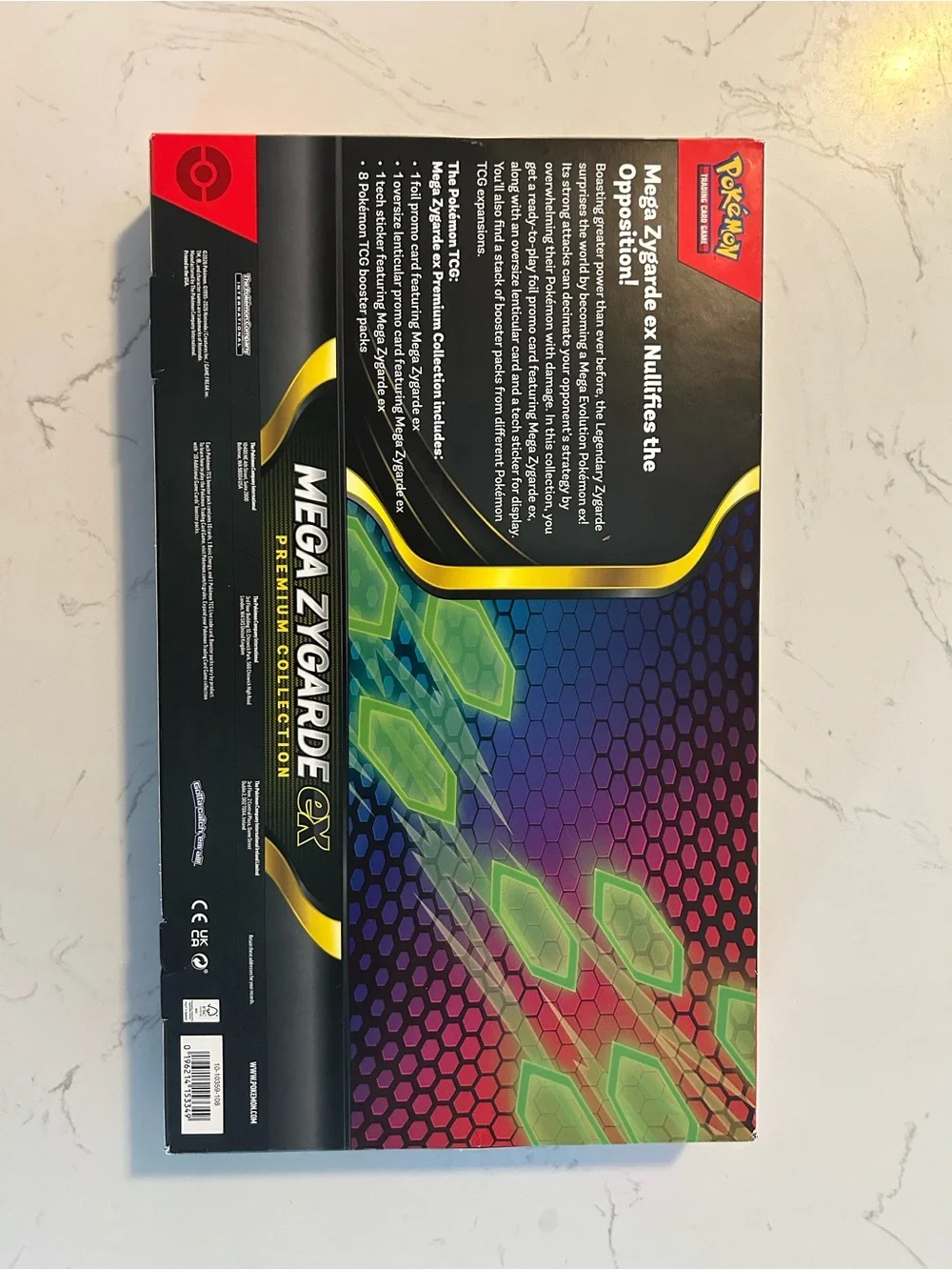 Pokémon TCG: Mega Zygarde ex Collection Box - Brand New Sealed (Some Minor Wear)
